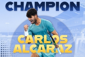 皇马官方社媒：祝贺阿尔卡拉斯又一次夺冠，祝愿辛纳早日康复